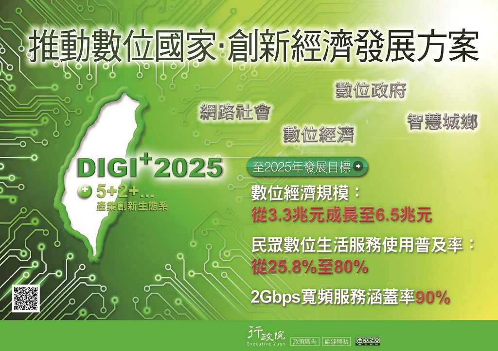 廣告文宣-推動數位國家 創新經濟發展方案