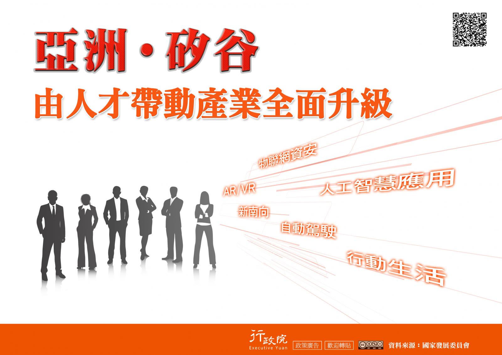 亞洲。矽谷，由人才帶動產業全面升級