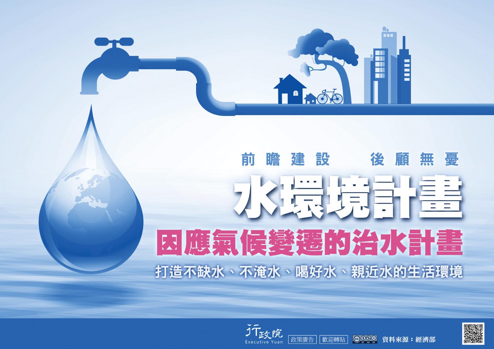 水環境計畫，因應氣候變遷的治水計畫