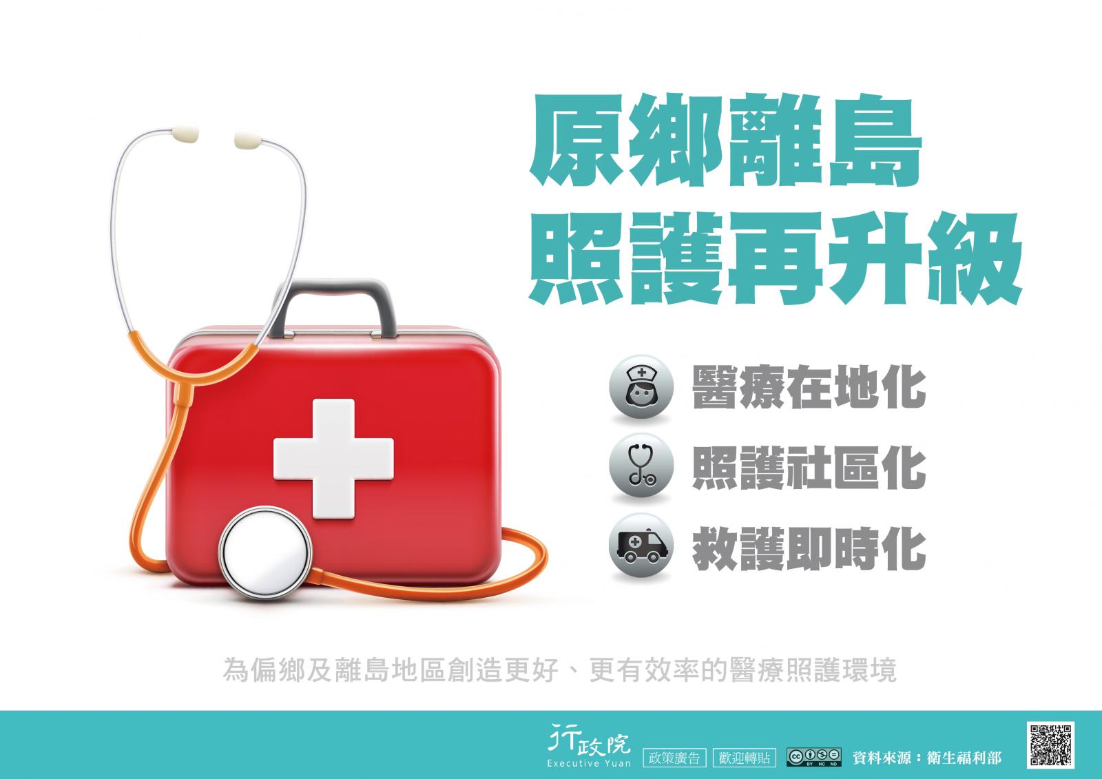 原鄉離島照護再升級電子文宣