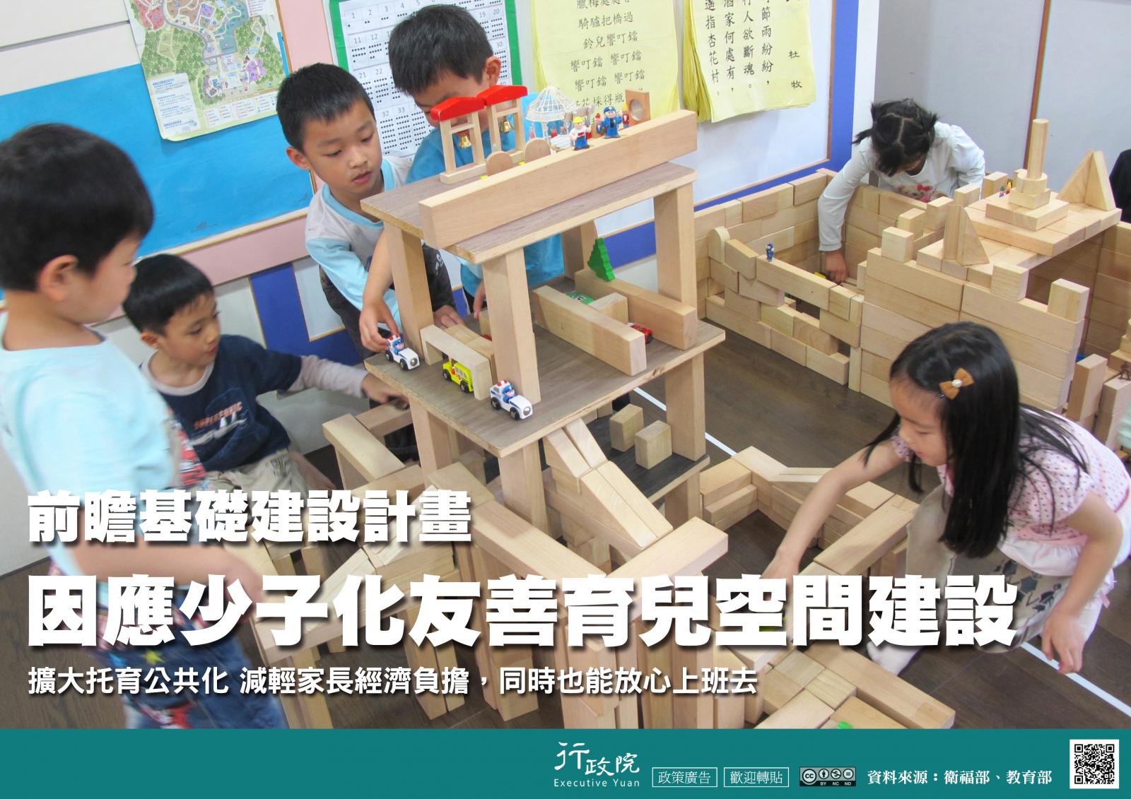 前瞻基礎建設計畫-因應少子化友善育兒空間建設